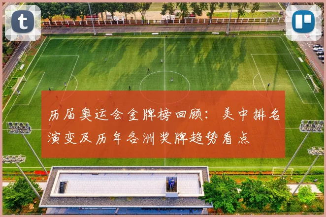 历届奥运会金牌榜回顾：美中排名演变及历年各洲奖牌趋势看点