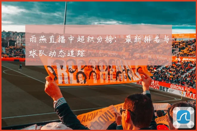 雨燕直播中超积分榜：最新排名与球队动态追踪